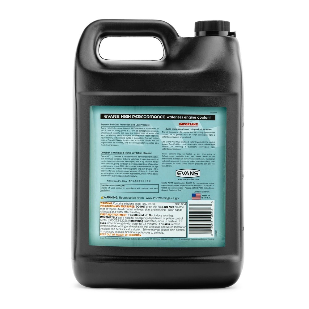 EVANS Cooling Systems EC53001 High Performance Waterless Engine Pack of 1