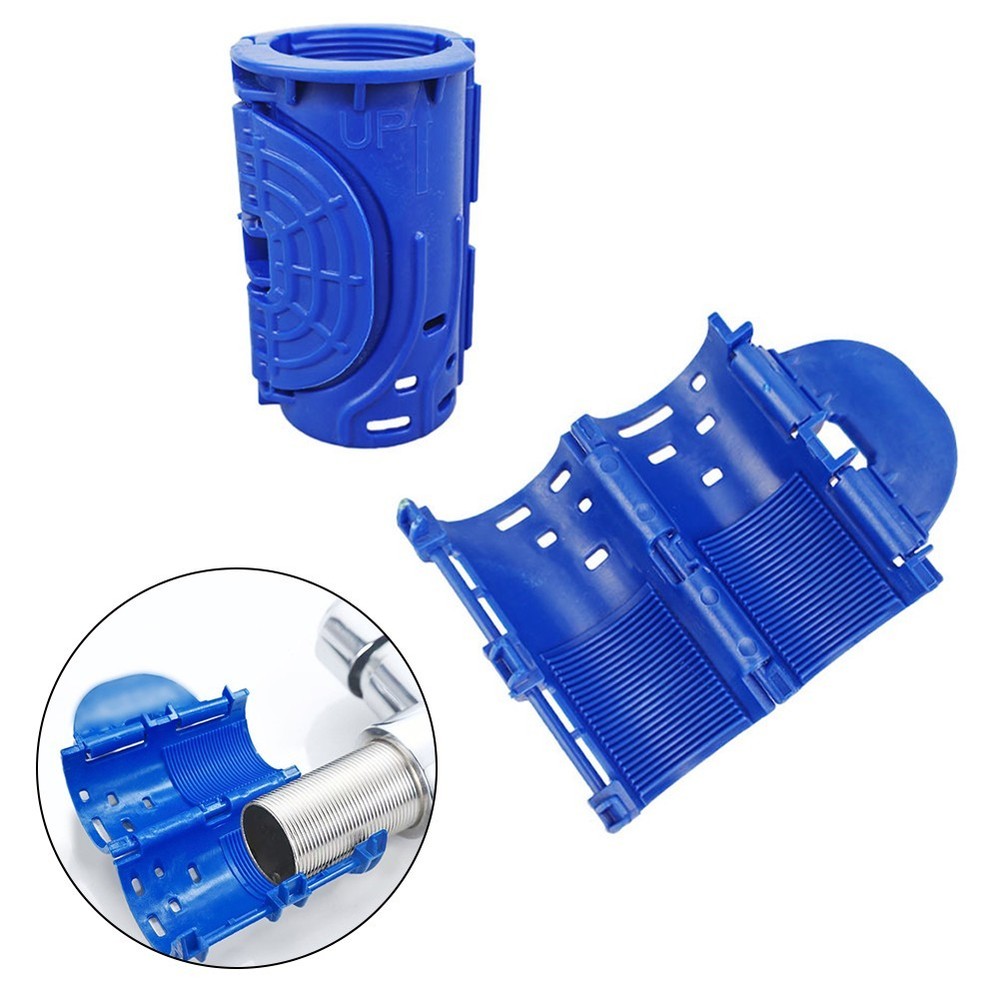 Robust Plastic Faucet Fixing Base Designed for Easy Installation in Small Areas