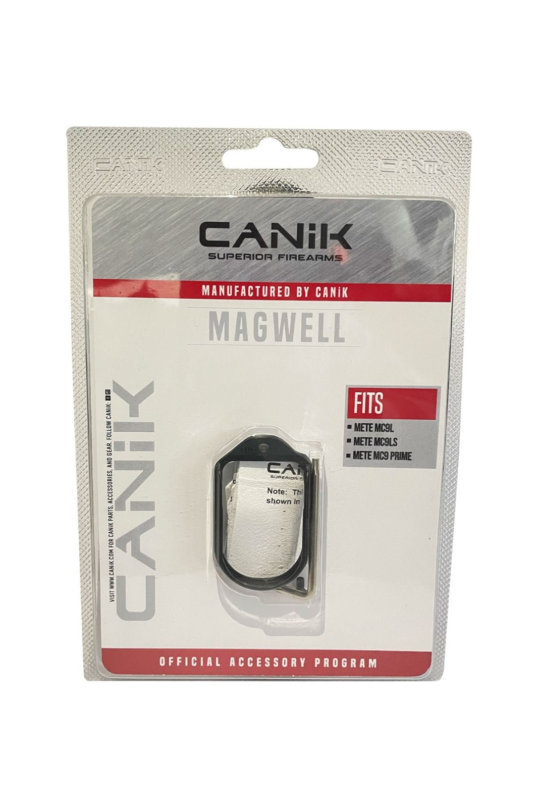 CANIK OFFICIAL MAG-WELL / METE MC9 FAMILY MAGWELL (BLACK) - MMAC-831