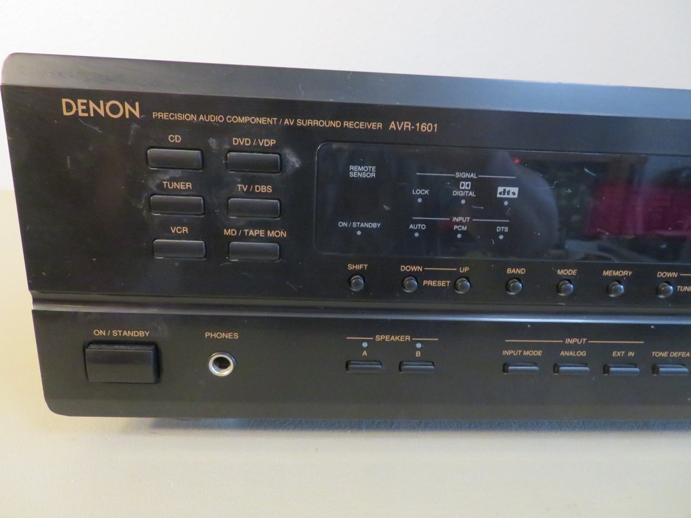 Denon AVR-1601 Precision Audio Component / AV Surround Receiver Tested NICE!
