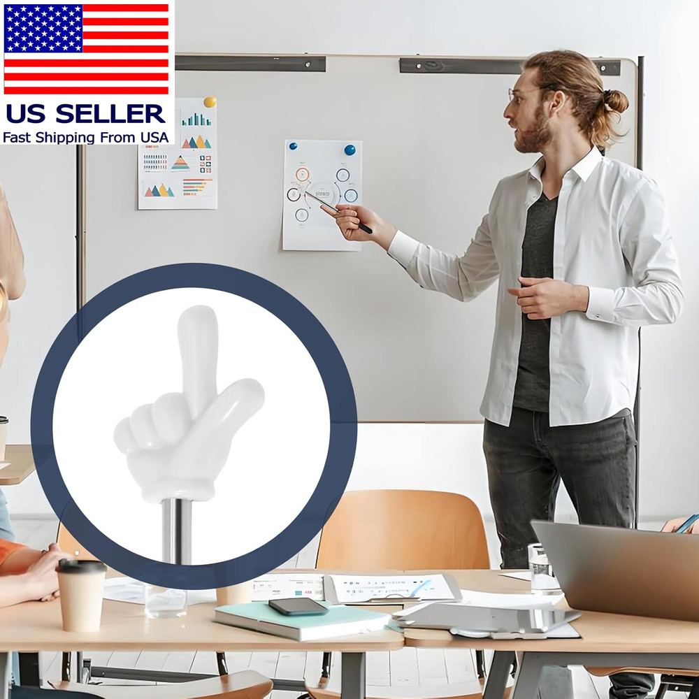 2 Pack Telescoping Teachers Pointer - Versatile Retractable Hand Pointers for Te