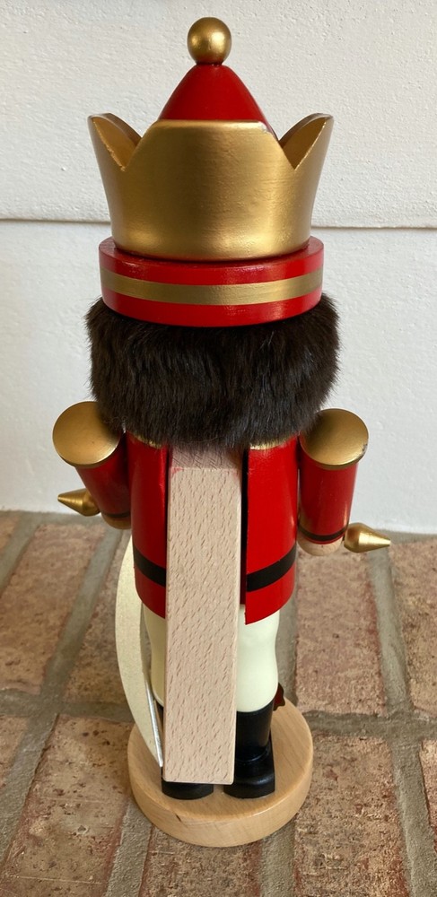 Steinbach 14” German King Nutcracker w/ Tag NO BOX Damaged