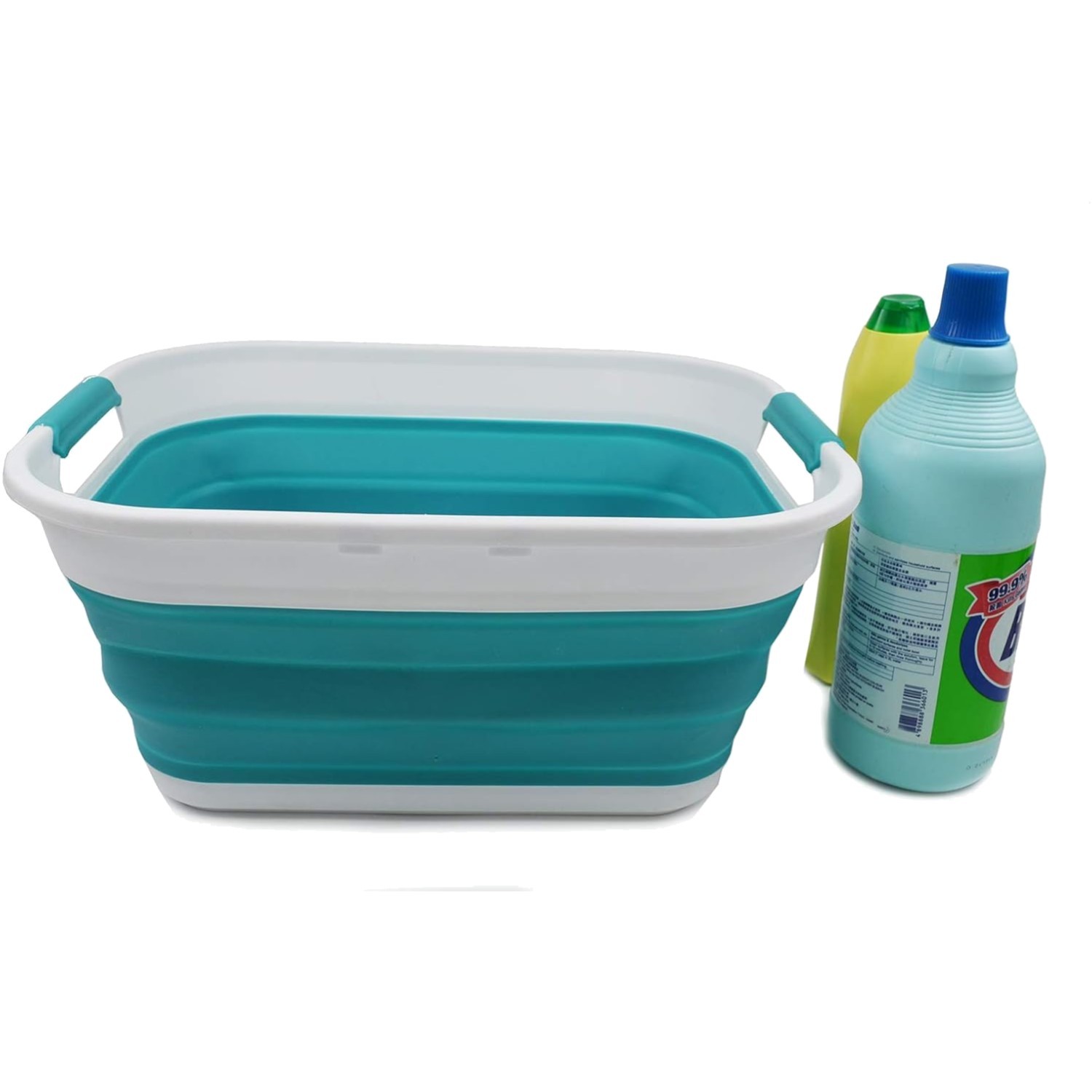 Eco-Friendly 4.6 Gallon Collapsible Washing Tub – Perfect for Pets & Laundry