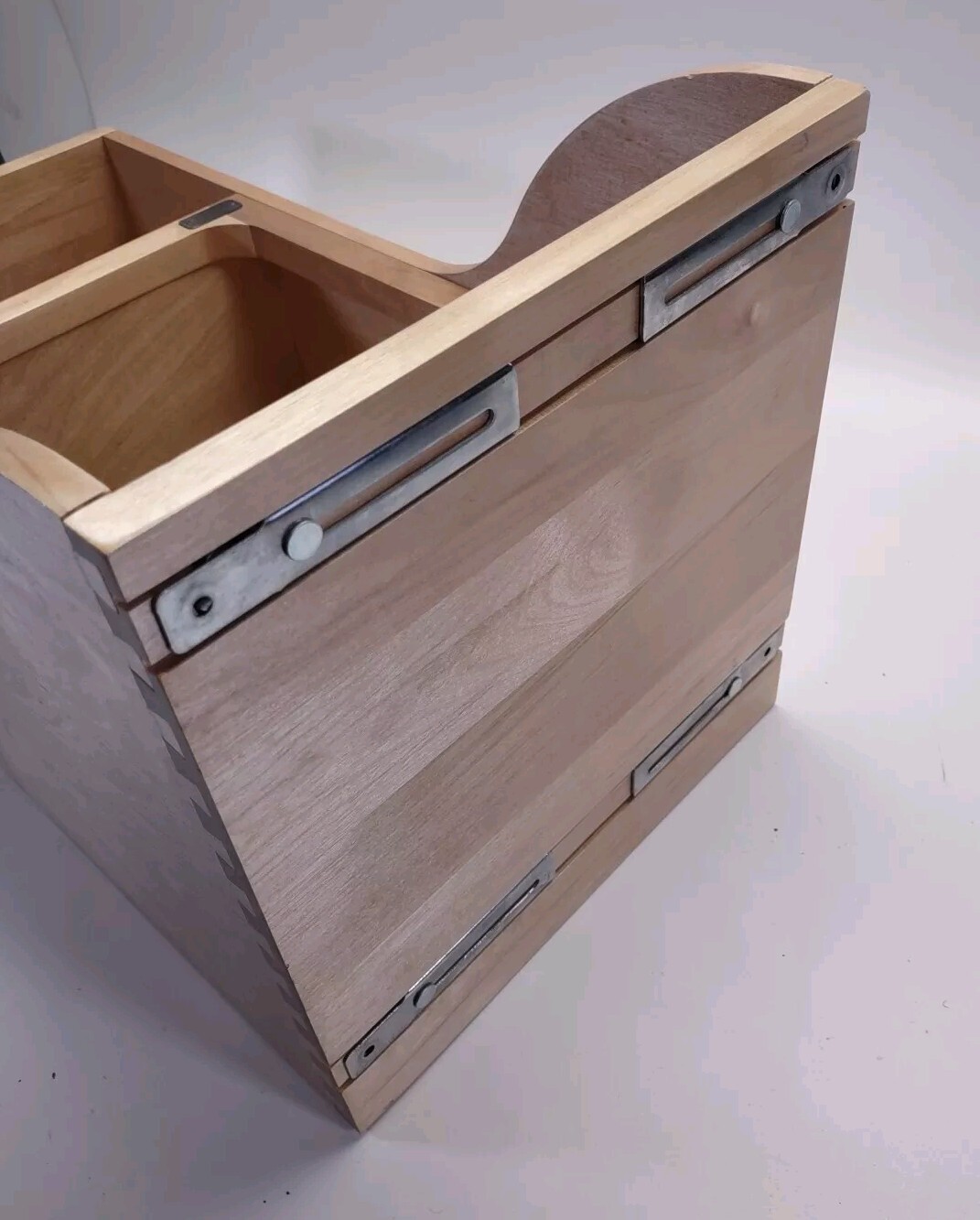 Rev-A-Shelf 4WCSC1535DM1 Single 35 Qt Pull Out Kitchen Cabinet Waste - NO BIN