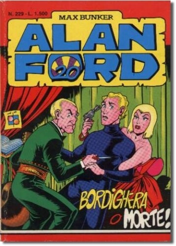 ALAN FORD Max BUNKER Comic Book Number 229 Rendering