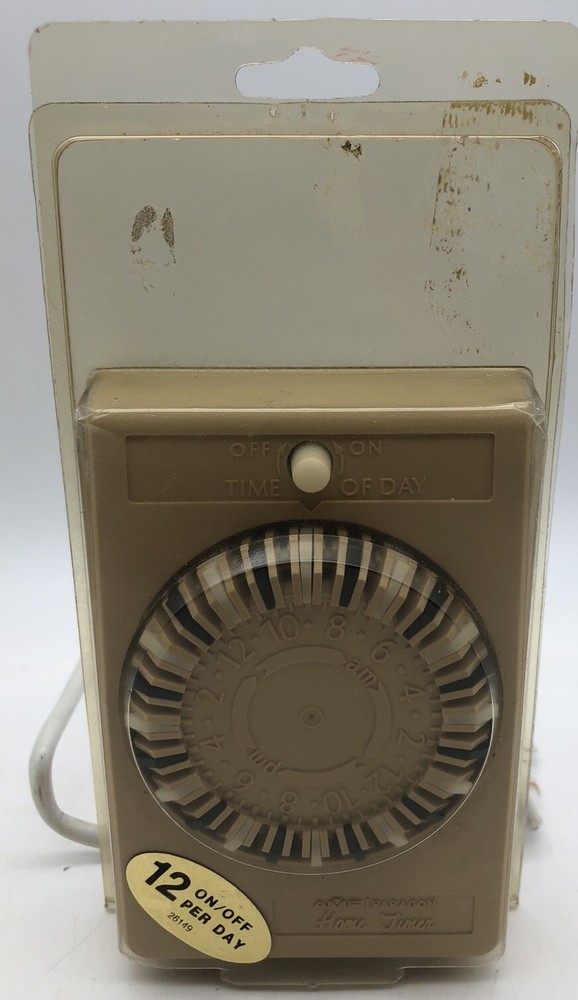 AMF PARAGON HOME LIGHTS APPLIANCE TIMER TIME COMMAND 12 - 24 HOUR