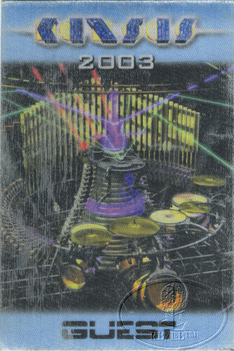 KANSAS 2003 Tour Backstage Pass