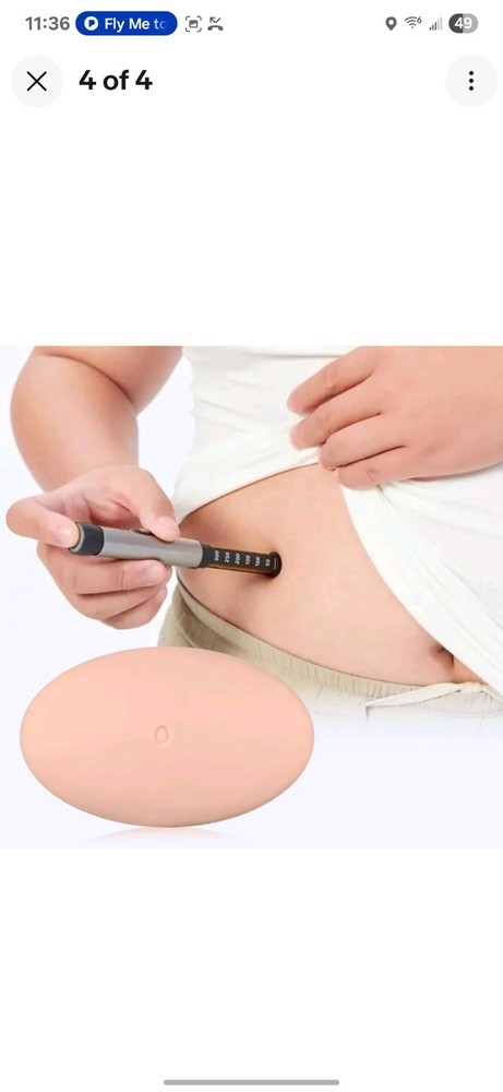 Belly Injection Simulator, Subcutaneous Injection Training Pad, Injection