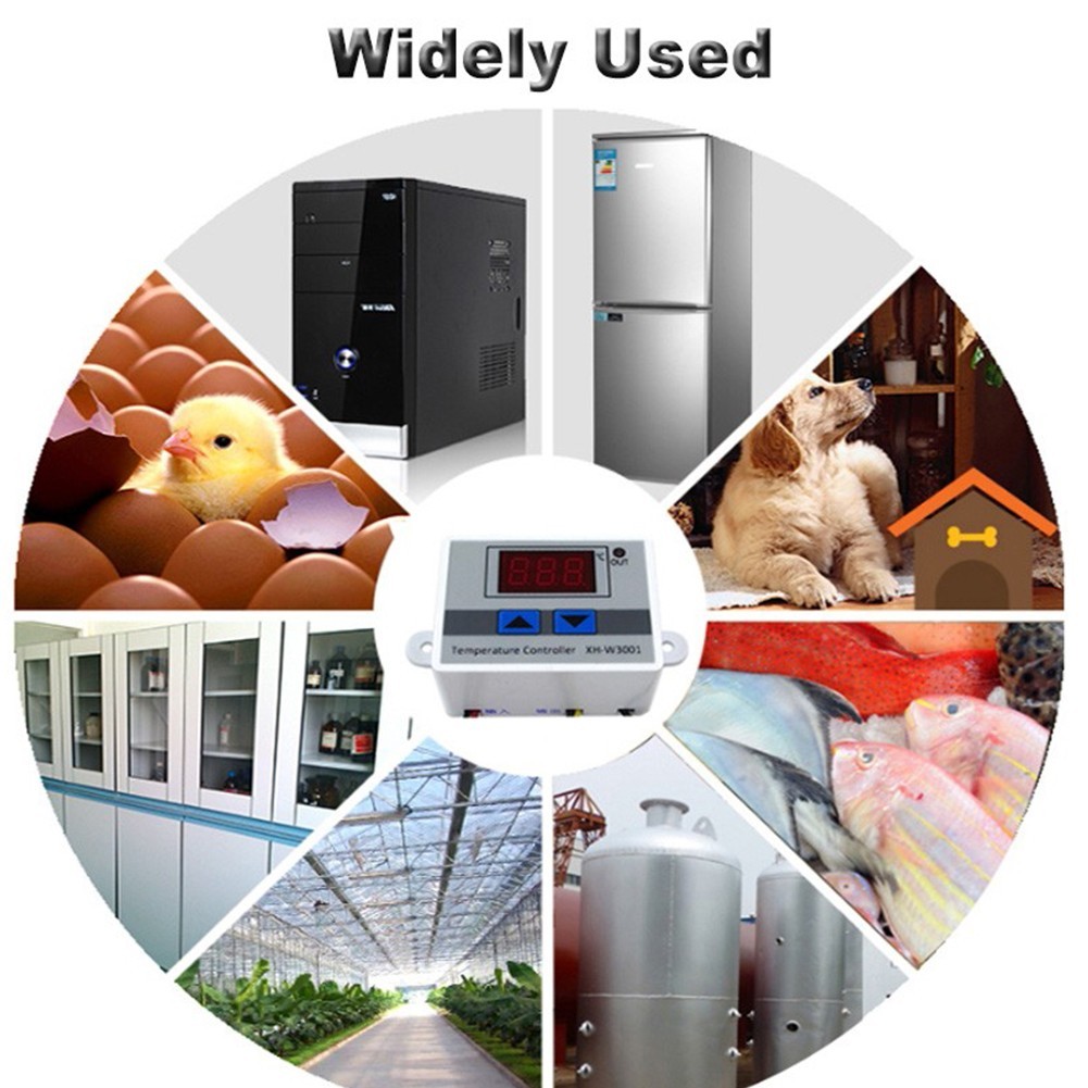 110V Incubator Digital Temperature Controller-Thermostat Switch Probe Tester New