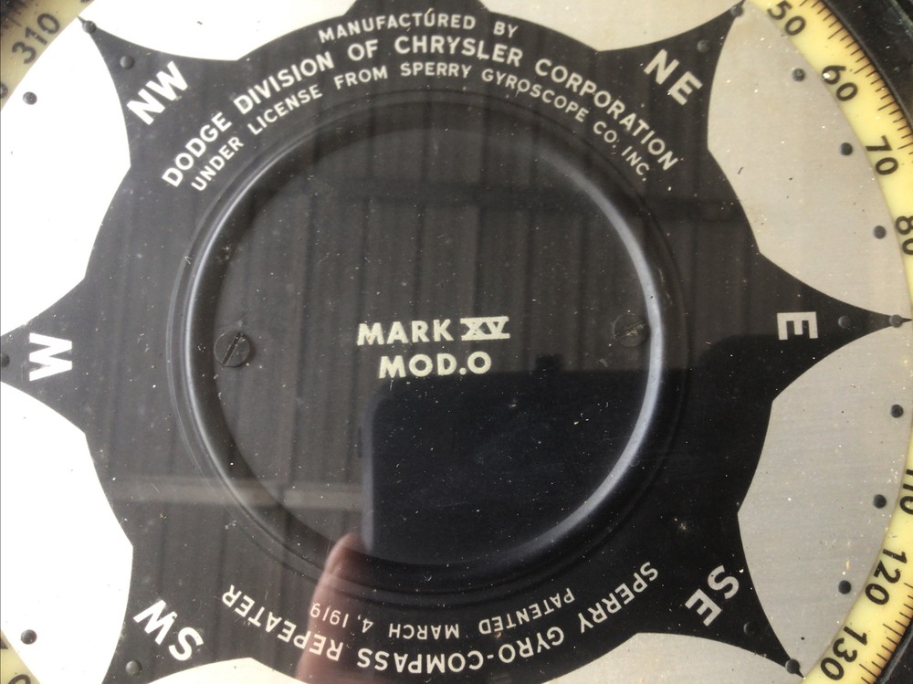 Sperry Gyro-Compass Repeater Mark XV Mod 0