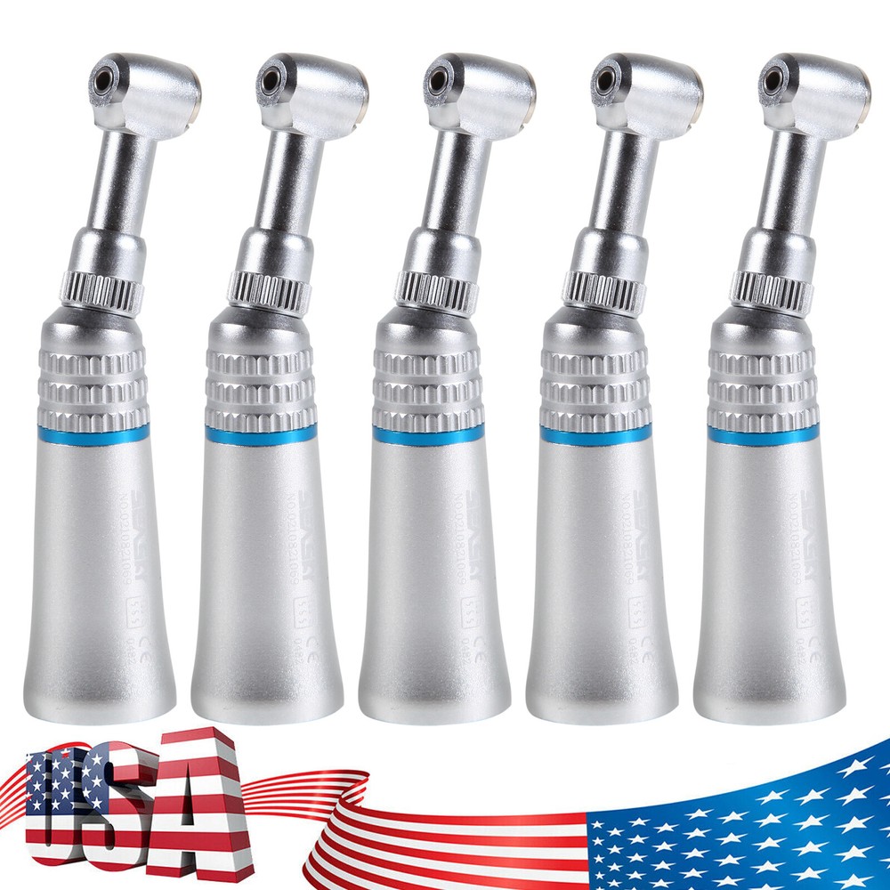 5X NSK Style Dental Slow Low Speed Push Button Contra Angle Handpiece E-type Dr