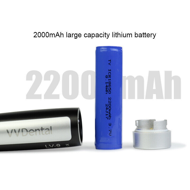 Woodpecker Style Dental 1 Sec Cure LED Curing Light Lamp w/ Light Meter 3200mW