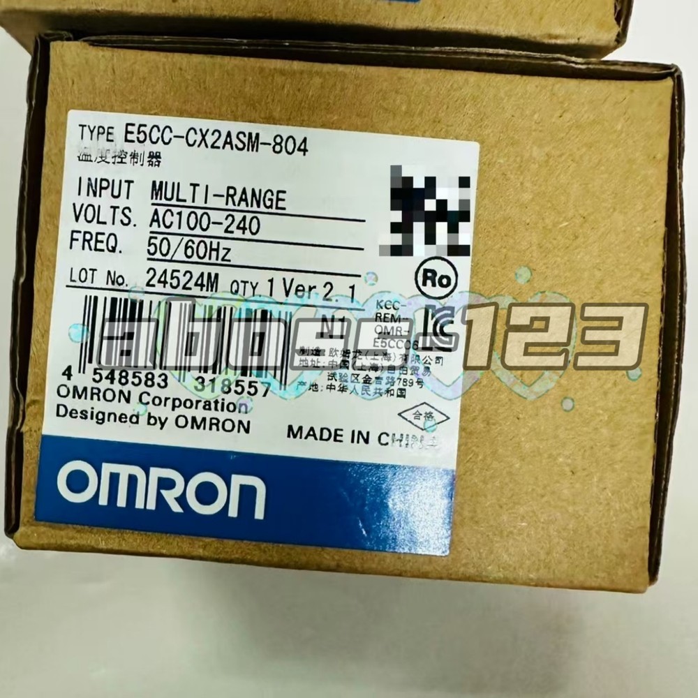 Omron E5CC-CX2ASM-804 Temperature Controller E5CCCX2ASM804#1pcs New In Box