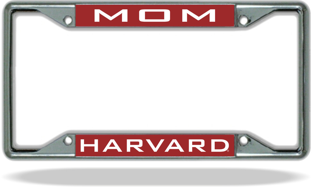 Harvard MOM License Plate Frame