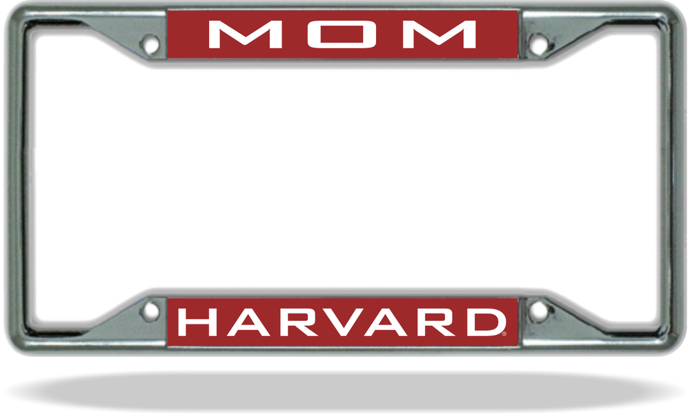 Harvard MOM License Plate Frame