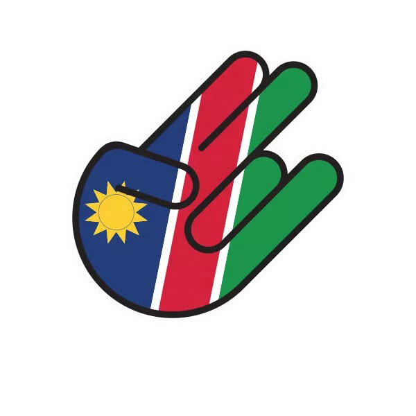 Namibian Shocker Sticker Decal
