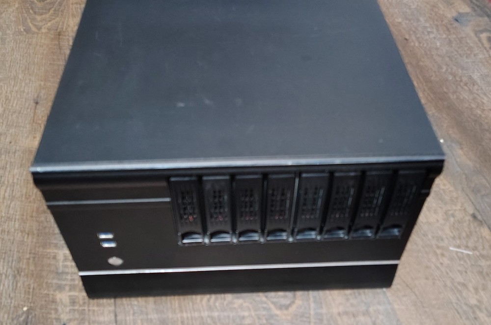 NAS Case 8-Bay  Chassis,  Used Network Storage Server, Compatible Flex PSU Mini