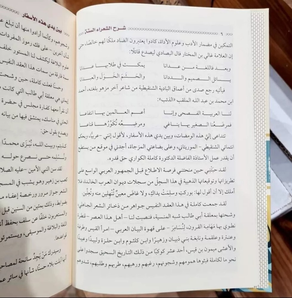 Arabic Bookشرح الشعراء الستة للأعلم الشنتمري و شرح باقي المعلقات وقصيدة أبي طالب