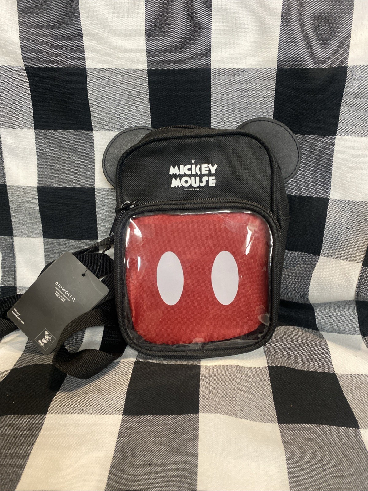 Disney’s Mickey Mouse Cross Body Bag Bioworld NWT