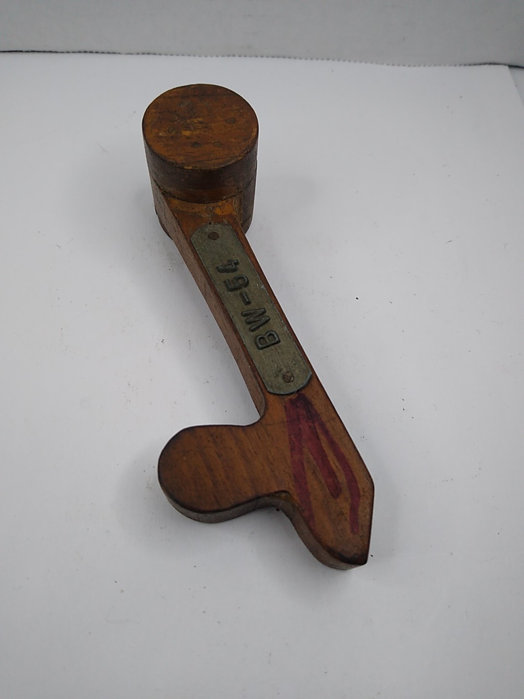 Vintage Wooden Wood Foundry Industrial Mold R.J. Reynolds Steampunk Art