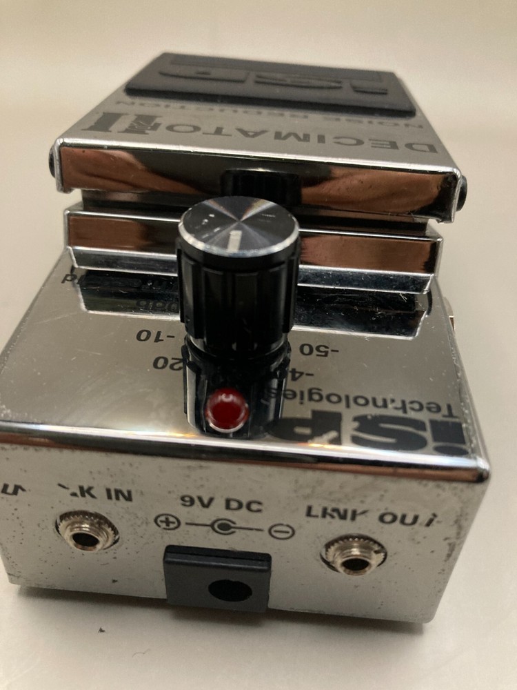 ISP Technologies Decimator II Noise Reduction Guitar Pedal Tested Work