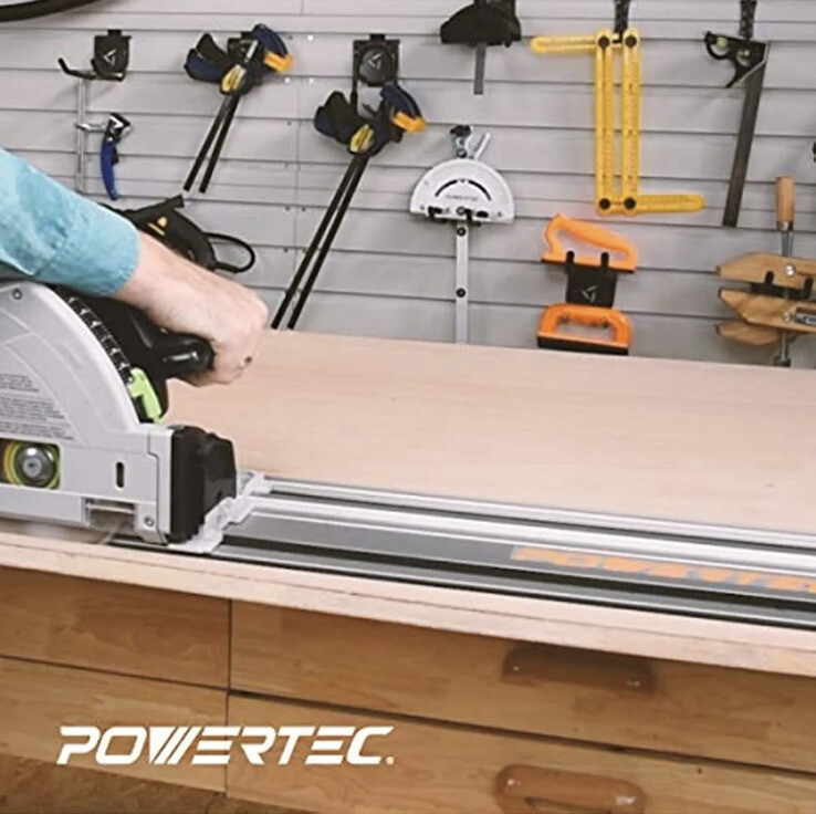 POWERTEC 55 inch Guide Rail Joining Set