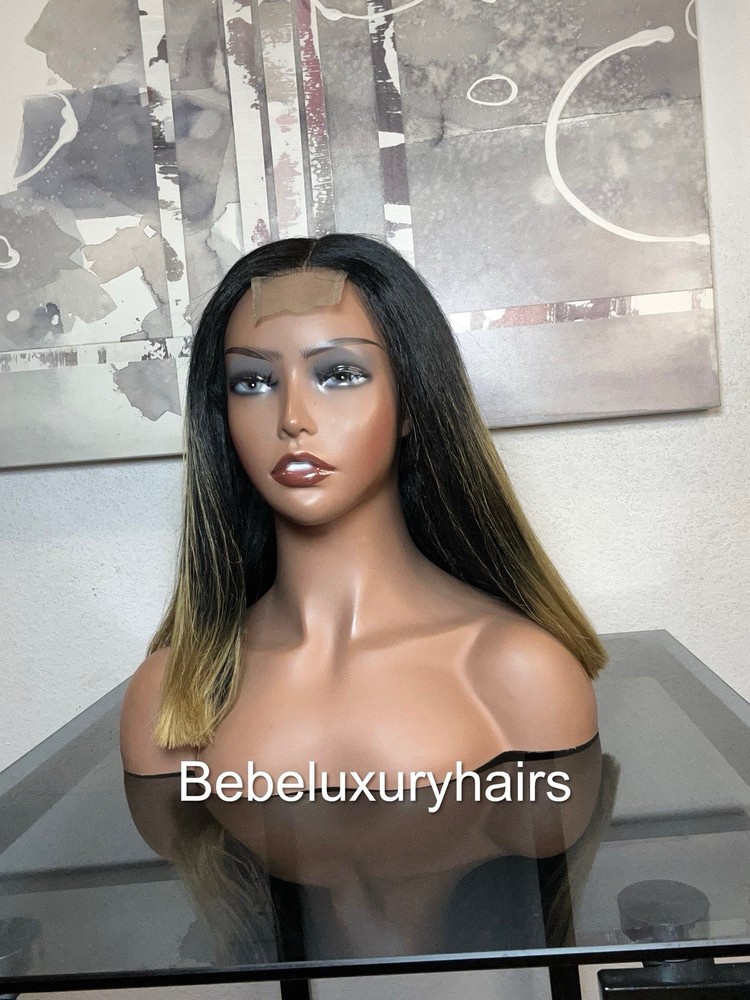 50% Human Hair Wig.
