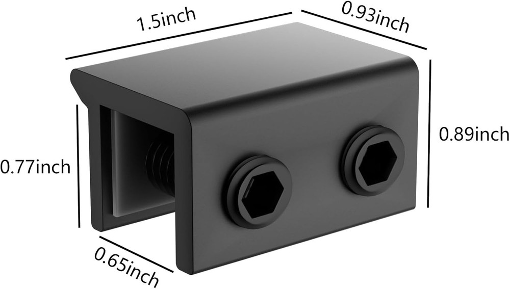 Window Locks 4-Pack, Keyed & Child Proof Security Lock for Black