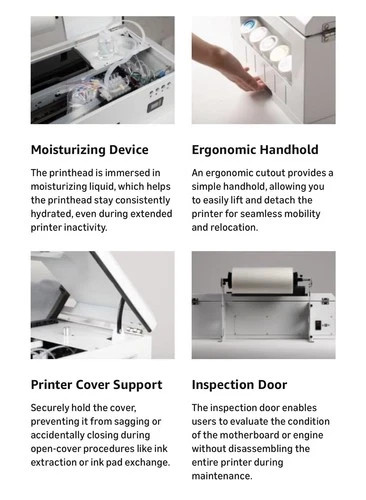 InkSonic R1390 A3 DTF Printer Bundle – Lightly Used, Tested, White Ink System