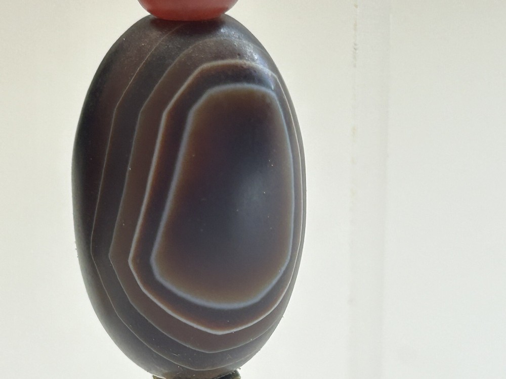 Chunky Tiger Eye Agate Dangling Earrings