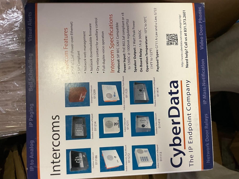 Cyberdata 011186 SIP Outdoor Intercom