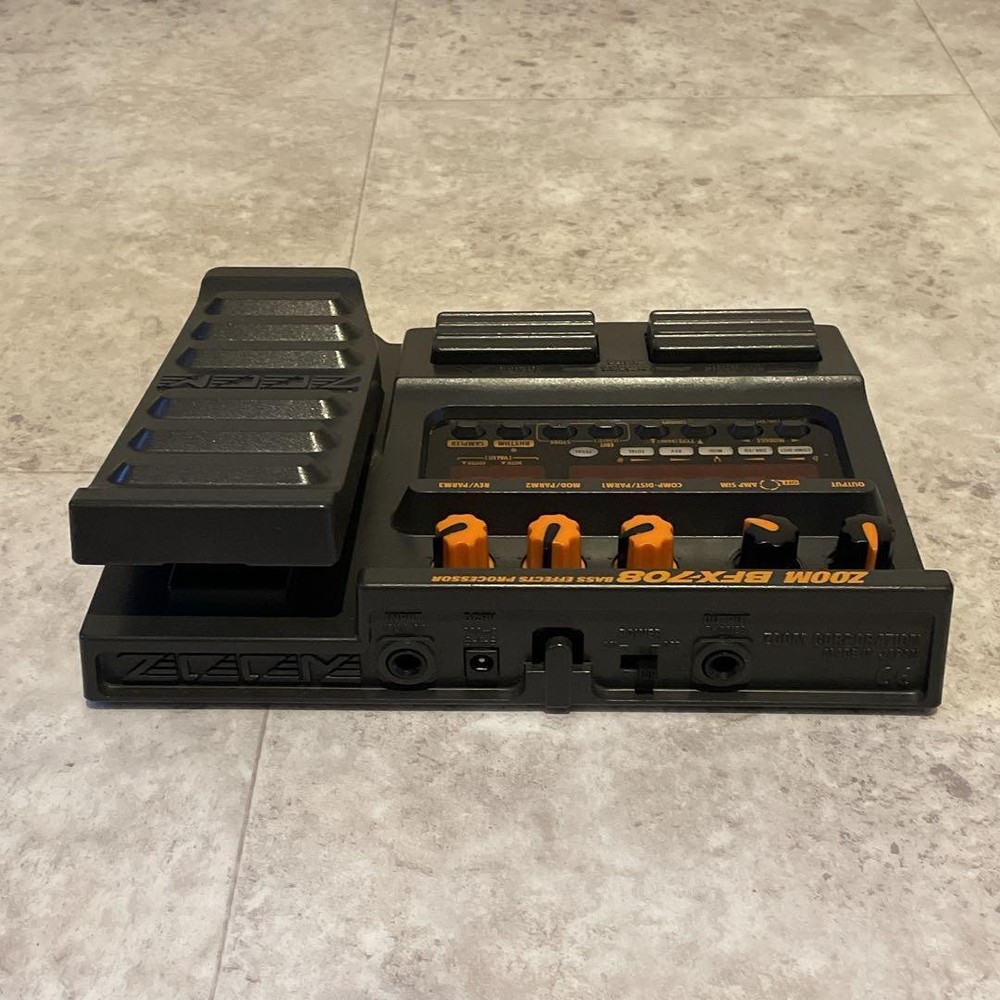 [Simple operation check⭕️] ZOOM bass multi-effector BFX-708