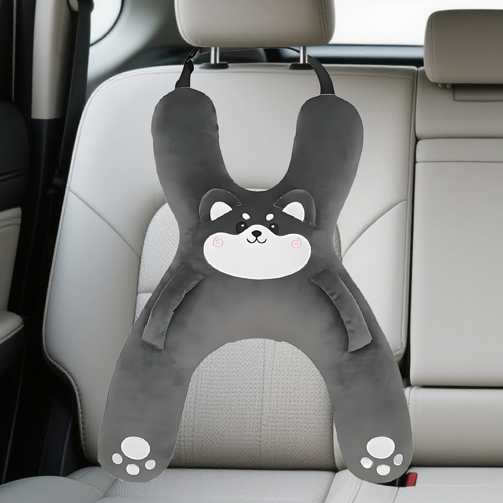 Kids Car Pillow Travel Neck Rest Car Seat Pillow Breathable H Shape