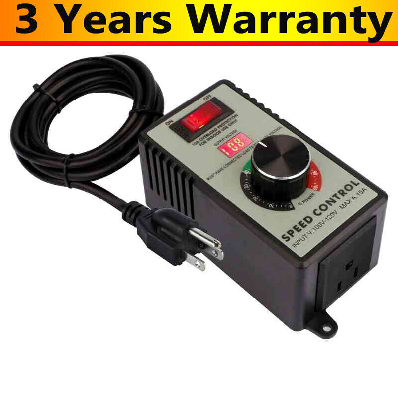 Angle Grinder Speed Control Electronic Voltage Regulator w/Overload Protection