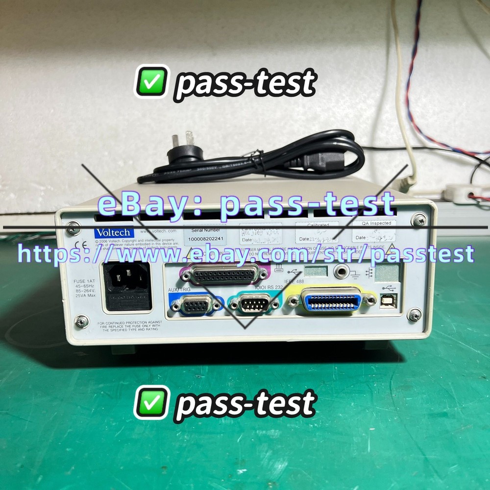 1 PCS Voltech PM1000+ Power Analyzer/ quick delivery #pass