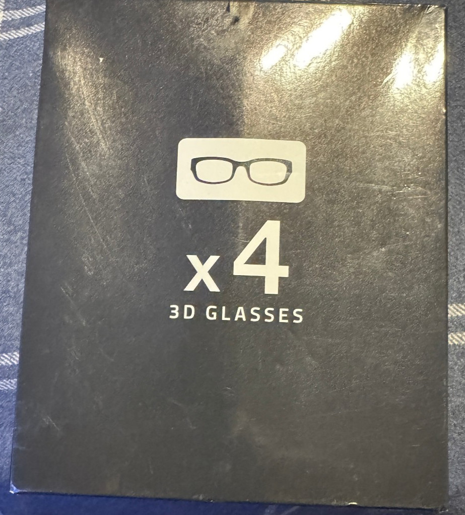 4x NEW OEM Samsung 4K HD UHD SUHD 3D Active TV Glasses SSG-5100GB Open Box