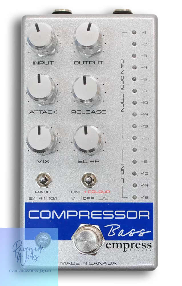 Empress Effects Bass Compressor Silver