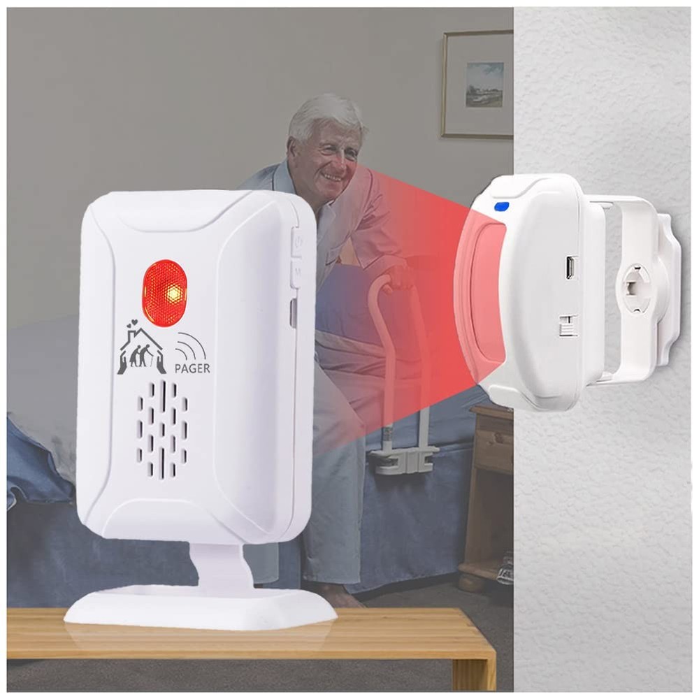 Upgraded Version Bed Sensor Alarm and Fall Prevention for Elderly/Dementia an...