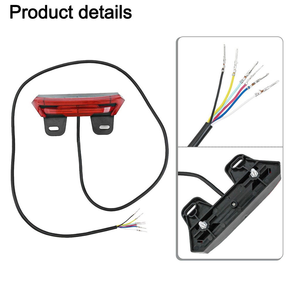Functional Electric Scooter Taillight for Safety and Brake Functionality