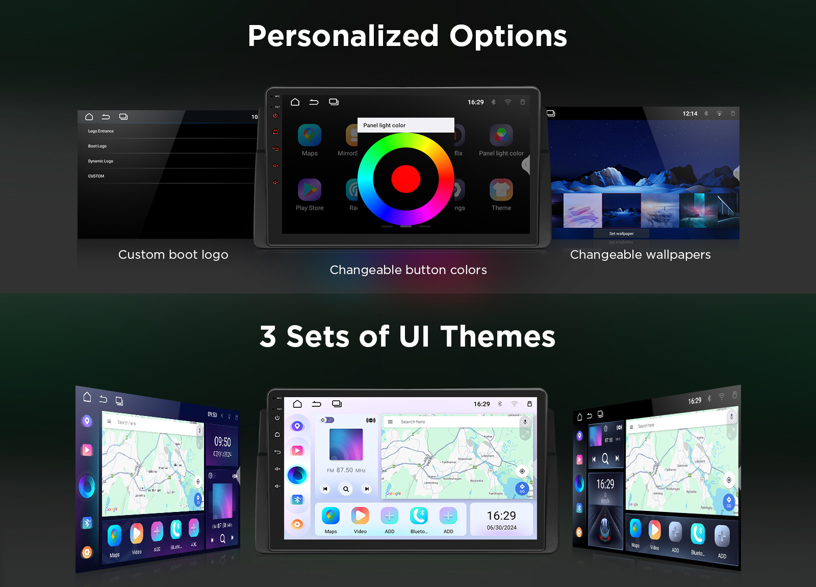 Eonon 9" Android 13 Car GPS Radio Stereo CANBus for BMW 3 Series E46 325 330 323