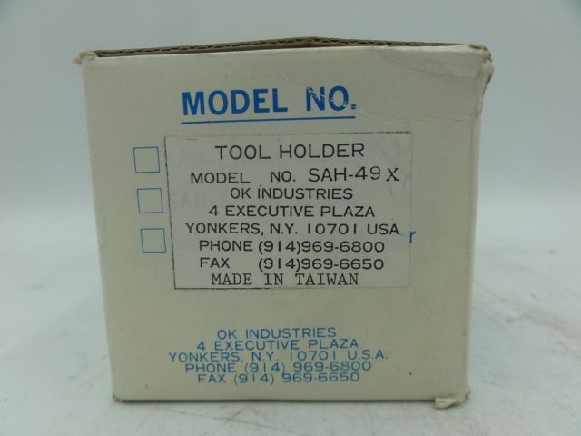 OK Industries SAH-49X Tool Holder