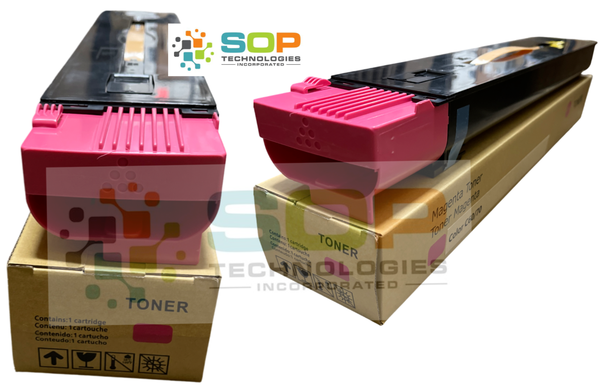 MagentaTONER CARTRIDGE FOR XEROX C60 C70 LOW TEMPERATURE TONER SOLD Chip Version