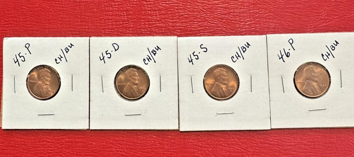 20 Lincoln Wheat Cents * All CH/BU * Estate Purchase * Best of the Best #42