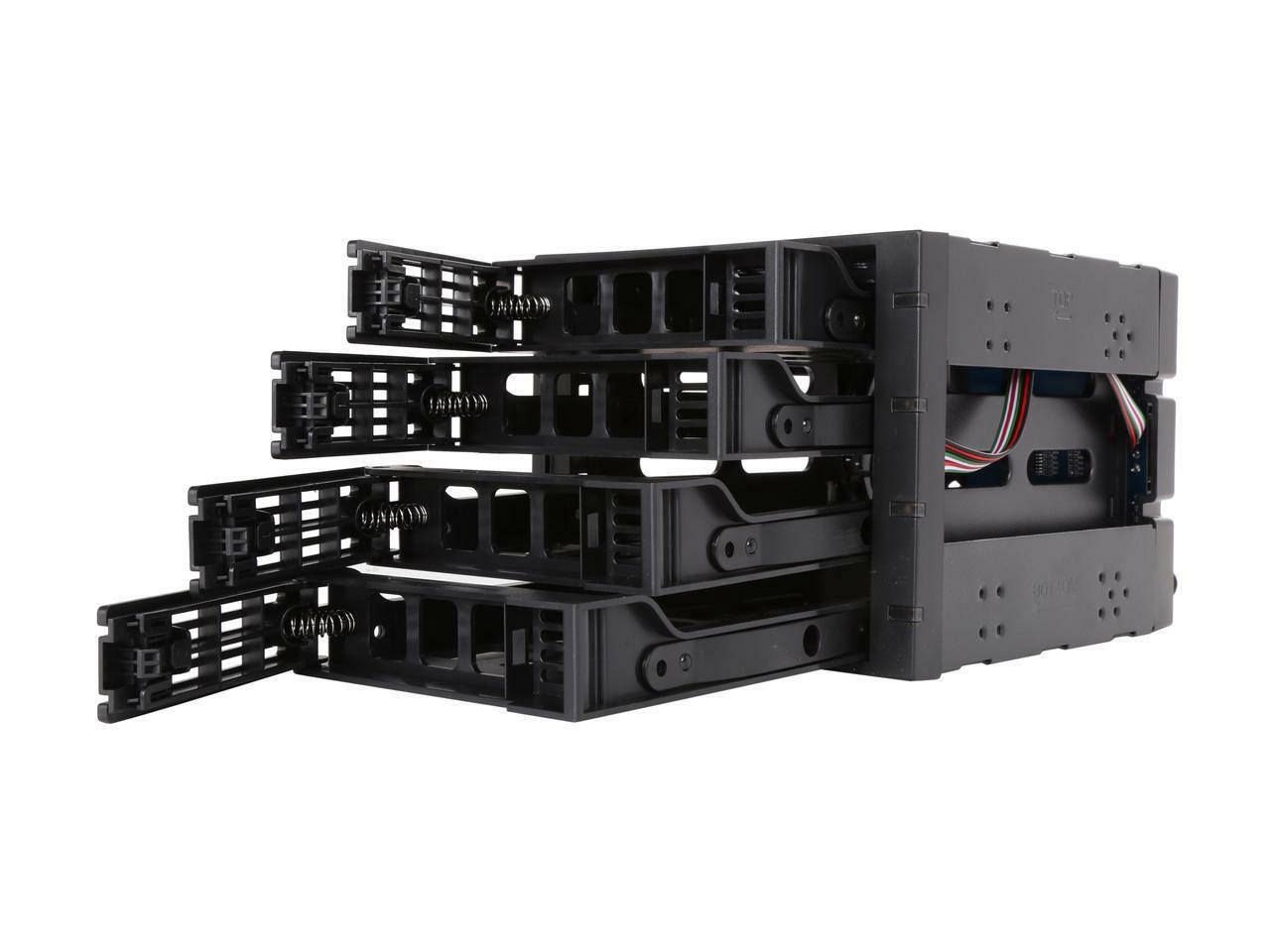 Rosewill RSV-SATA-Cage-34 - Hard Disk Drives - Black, 3 x 5.25" to 4 x 3.5" Hot-