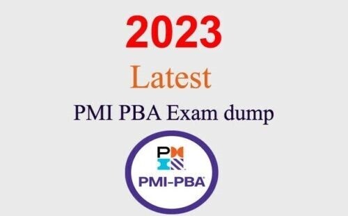 PMI PMI-PBA dump GUARANTEED (1 month update)
