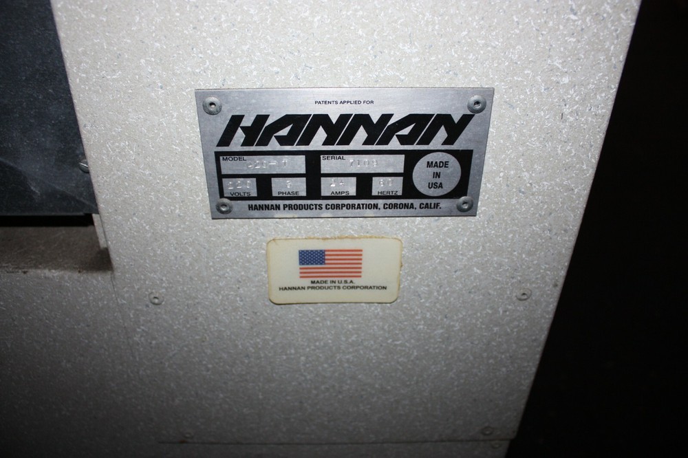 HANNAN SKIN PACAKGING MACHINARY MODEL 420-T