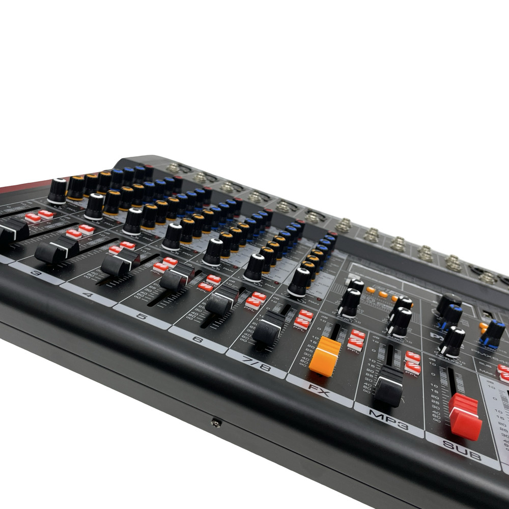Pyle PMX648 Professional DJ Audio Mixer Controller 8-Channel DJ Controller