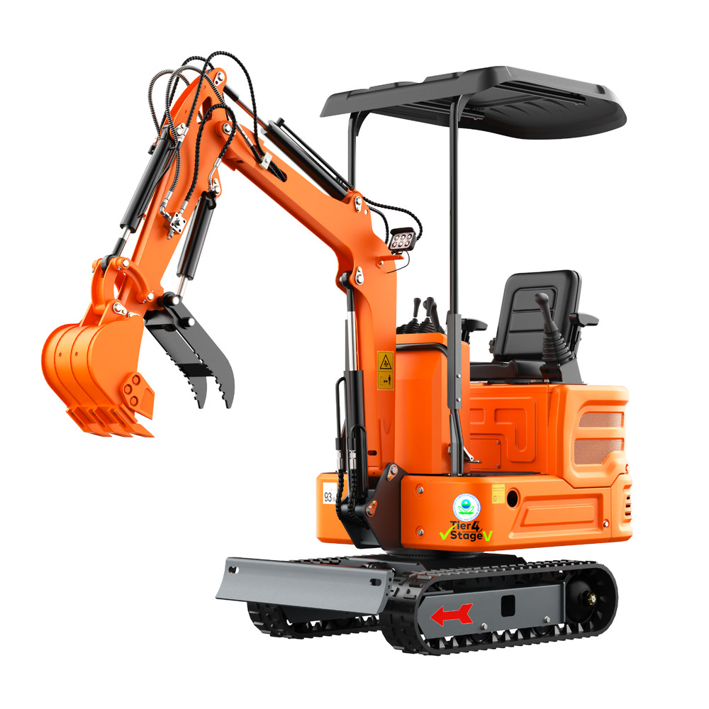 1 Ton Mini Excavator – Tracked with B&S Engine & Pilot Control System NEW