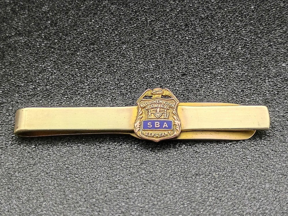 NYPD Sergeant Benevolent Association SBA Tie Clip