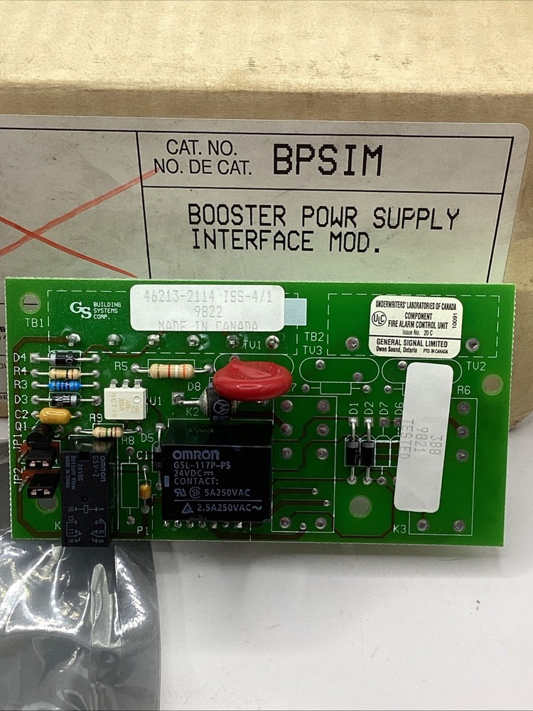 GS BPSIM Booster Power Supply Interface Module 256